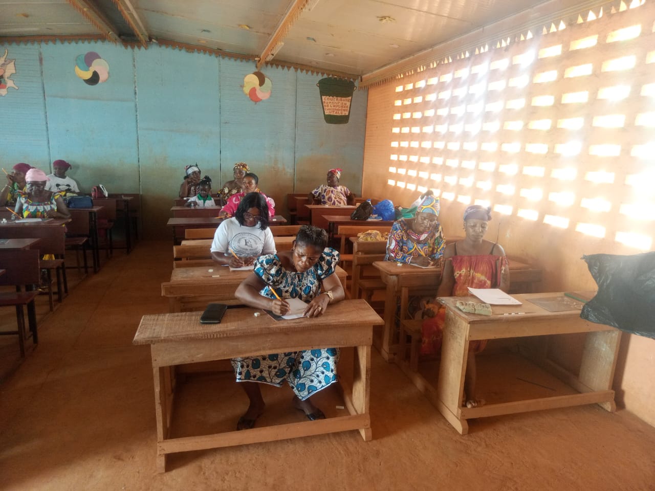 Session d'apprentissage du calcul à Digboué - Juin 2026