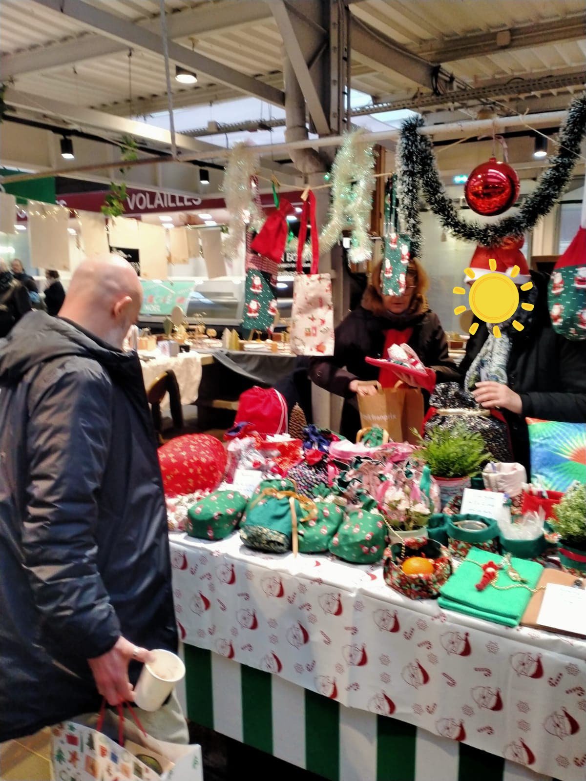 Le stand de Noël