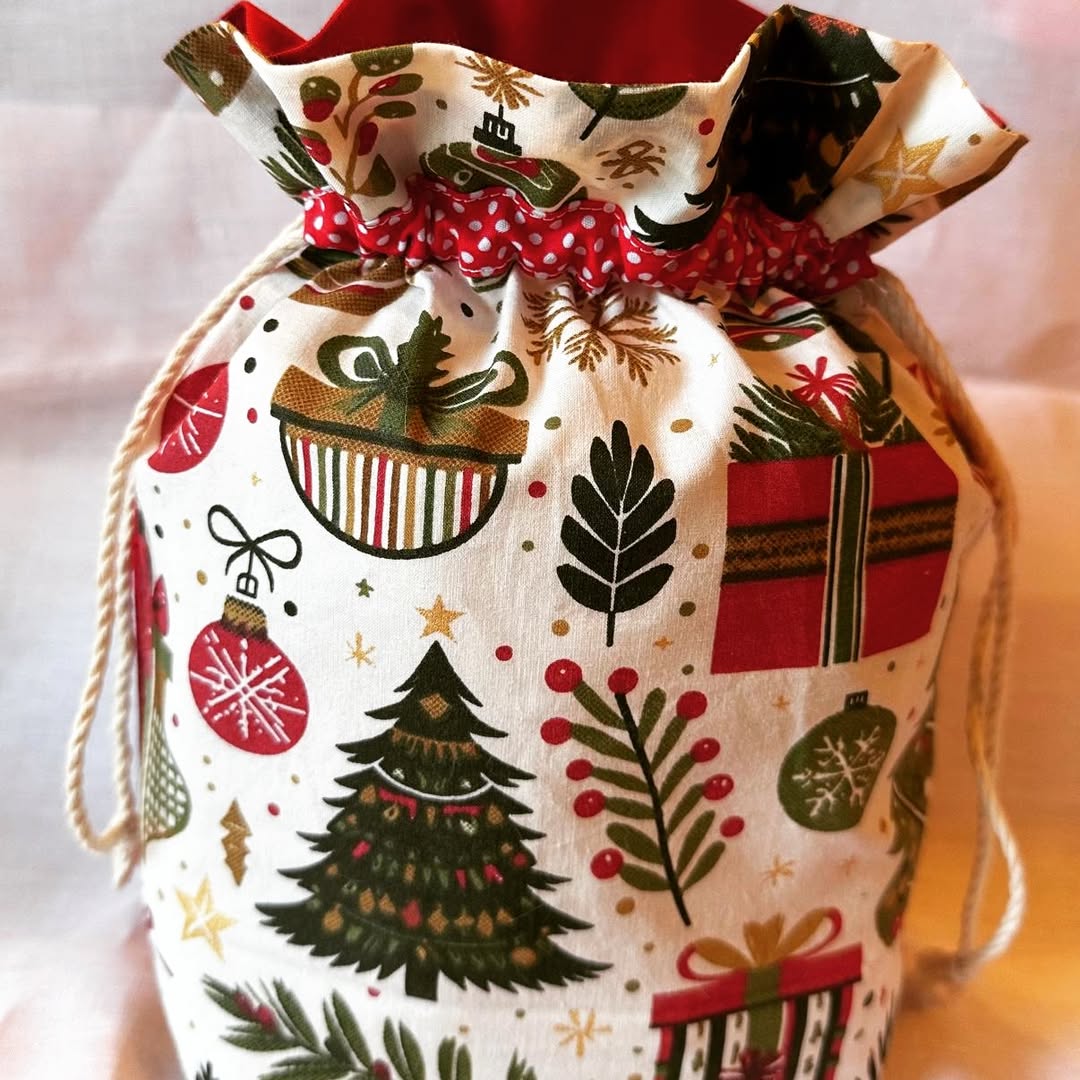 Pochon Noël clair