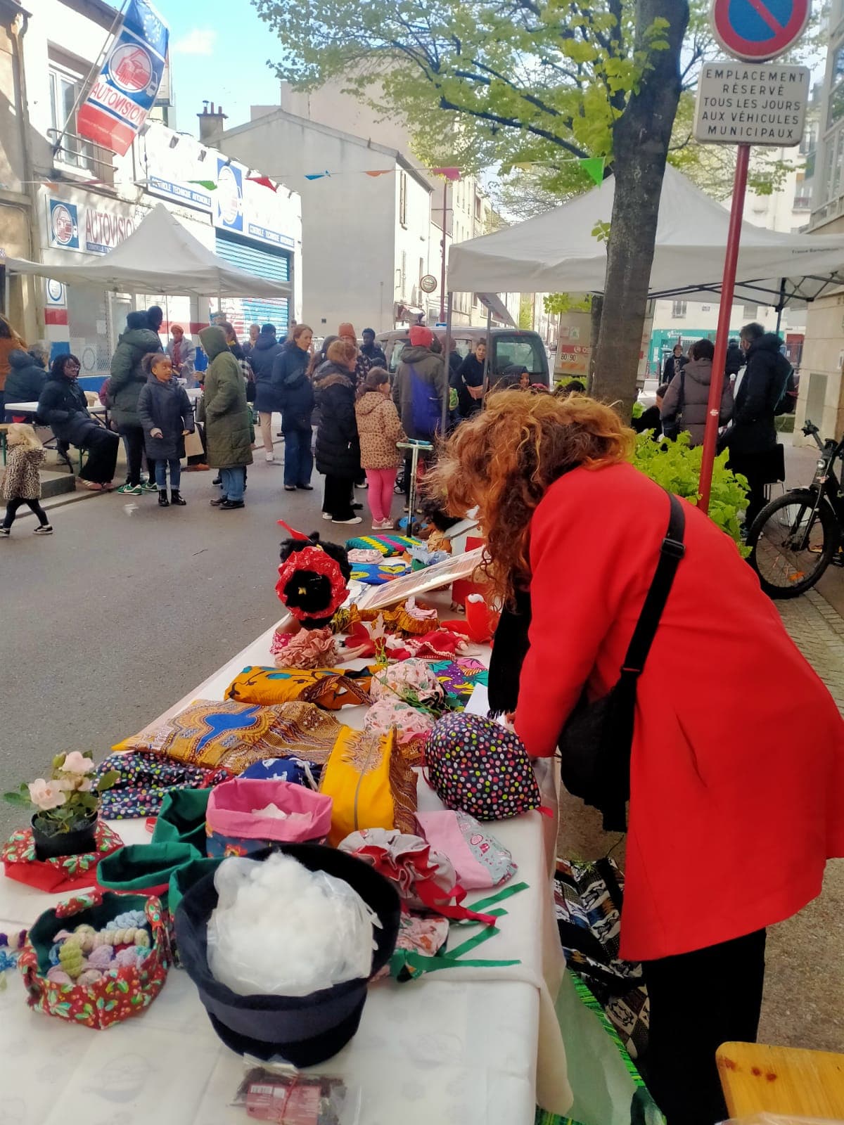 Articles solidaires exposés