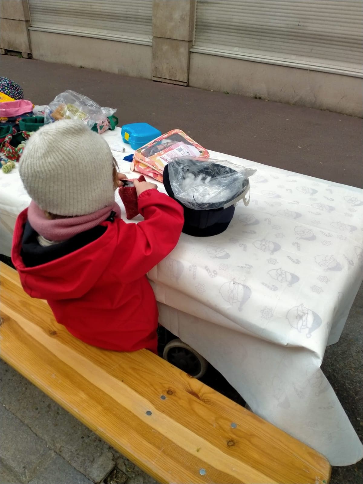 Moment d'animation au Pré